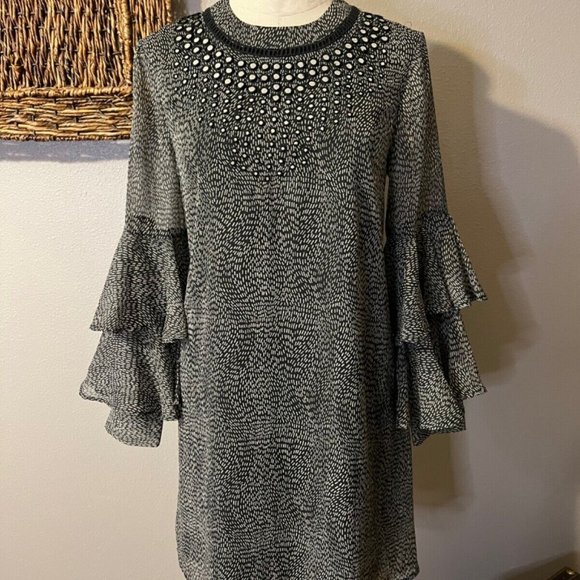 Anthropologie Ranna Gill Flutter Dress